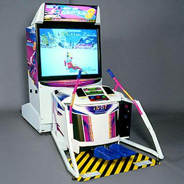 image d'un jeu de ski arcade