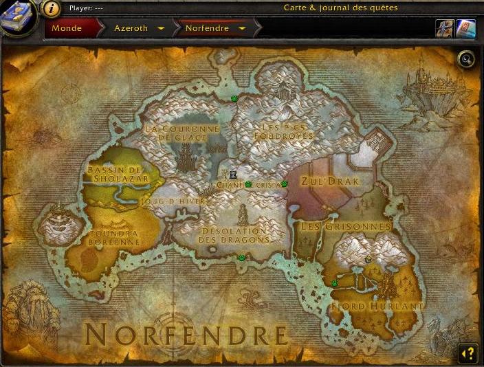 carte de Norfendre