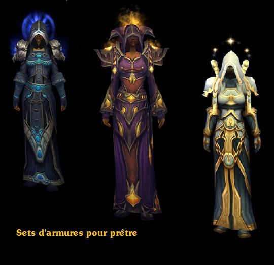 sets d'amures prêtre